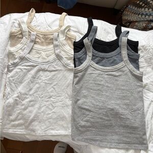 Set of Aritzia Neutral Tank Tops size small